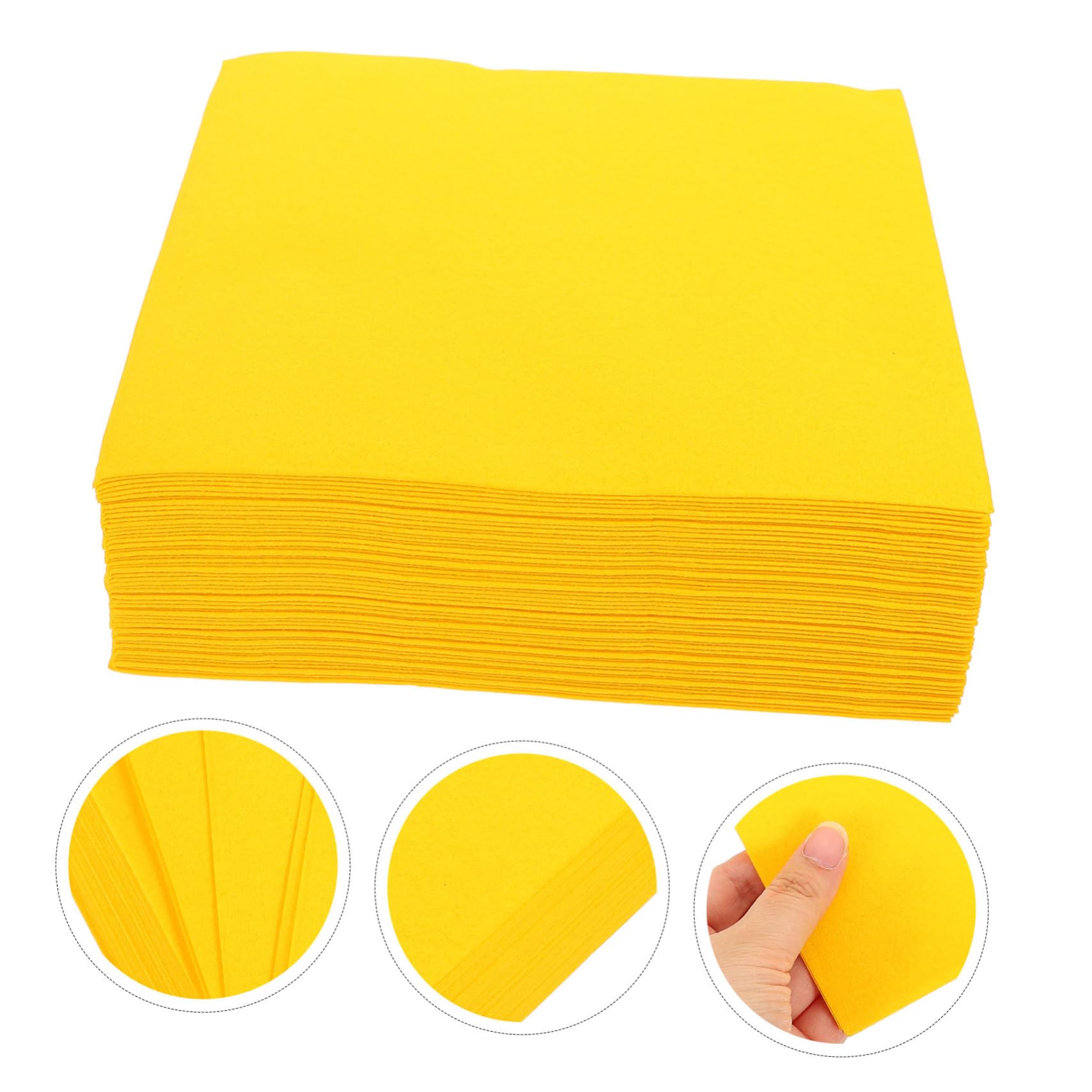 IMIKEYA Lot de 50 Serviettes de Table en Papier, Épaisses et Sûres, pour Fêtes et Banquets, Style Chic et Élégant
