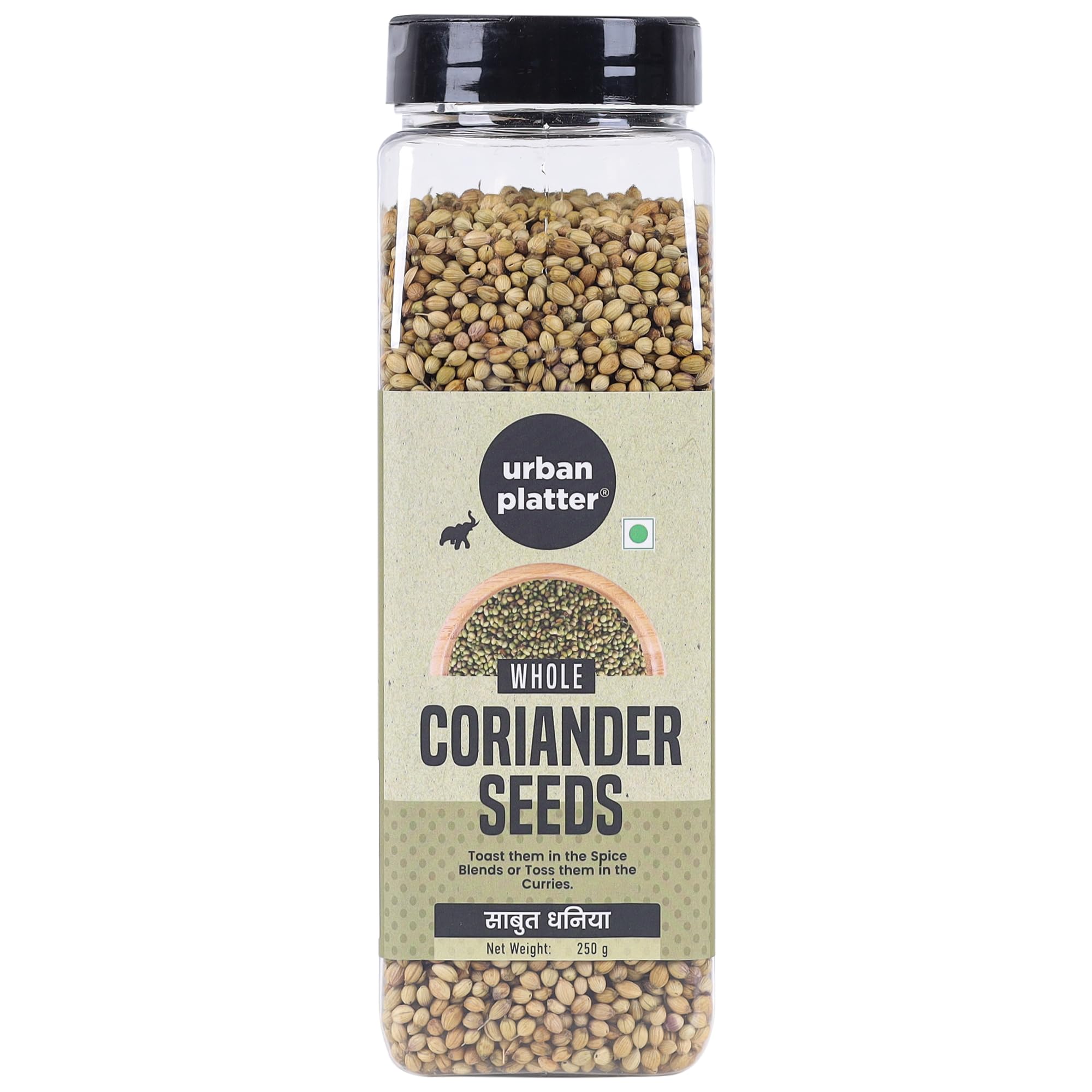 Urban Platter Whole Coriander Seeds, 250g (Coriander Seeds| Sabut Dhaniya | Akkhe Dhane | Indian Khada Masala, Garam Masala) (B07DKFW9YH) Amazon Price History, Amazon Price Tracker