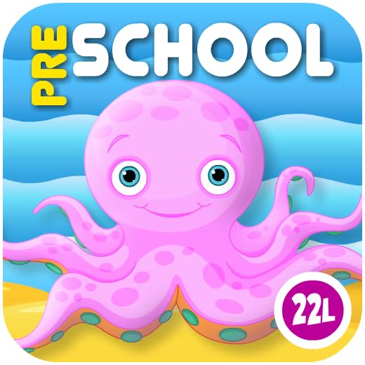 Preschool All-In-One Learning A to Z – Letters and Alphabet School Adventure (ABC Flash Cards, Tracing, Alphabet Song, Learn to Read ABC Quiz, Connect the Dots, Reading Games, Word Puzzle) for Kindergarten & Toddler Kids by Abby Monkey®