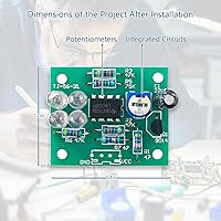 Vista 6 de EI Luz de respiración electrónica Kit de práctica de soldadura LED Kit de montaje Electrónico Kit de soldador Componente electrónico Ingeniería
