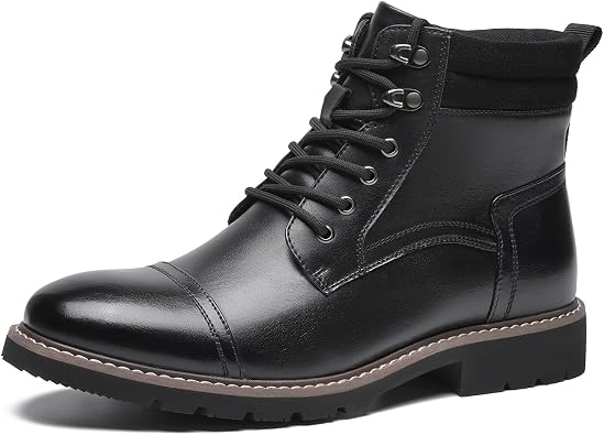 Mens Chukka Boots Classic Dress Boots for Men, Casual Lace-Up Fashion Ankle Boots