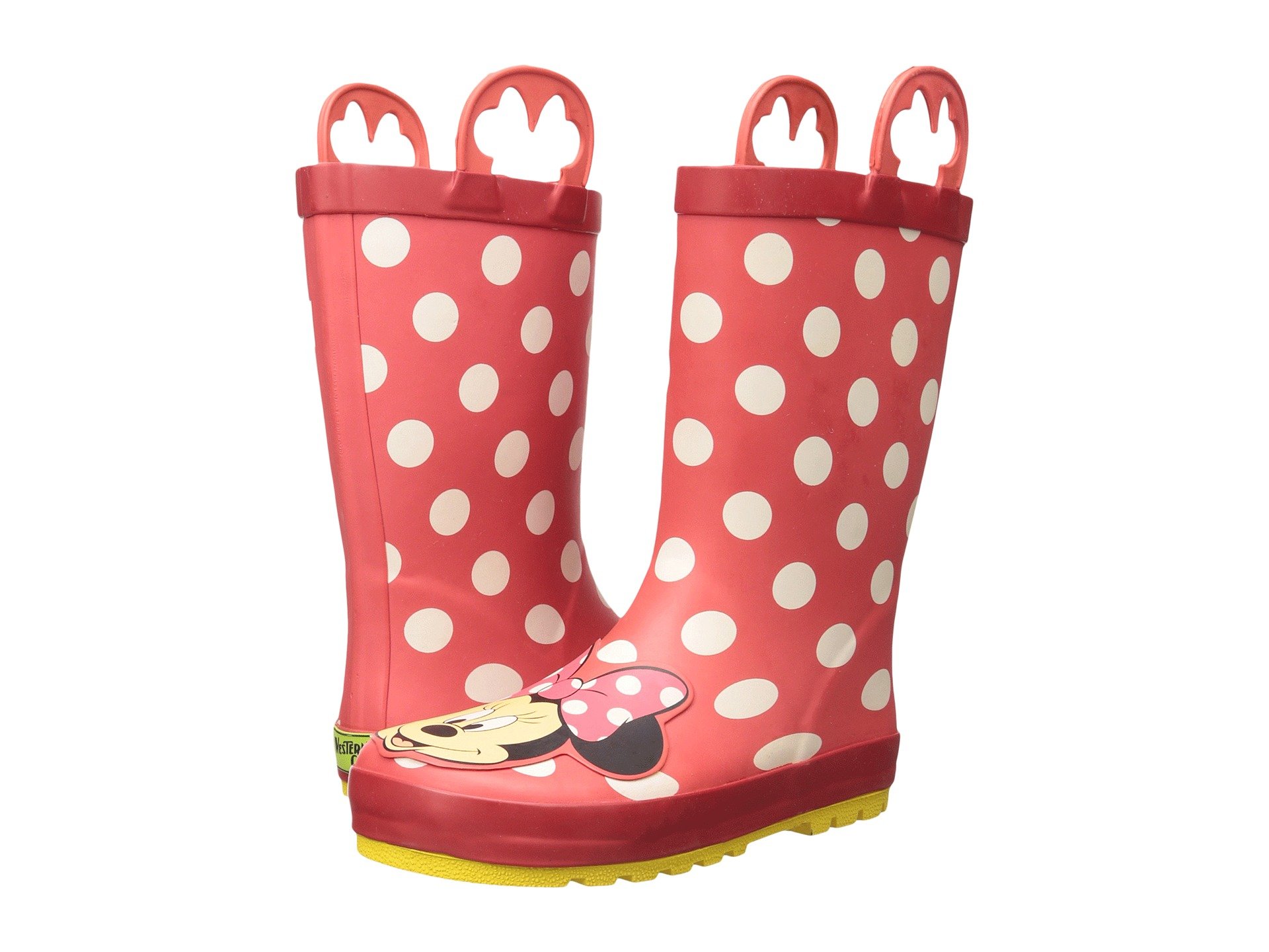 Western Chief Kids Minnie Mouse Rain Boots (Toddler/Little Kid/Big Kid