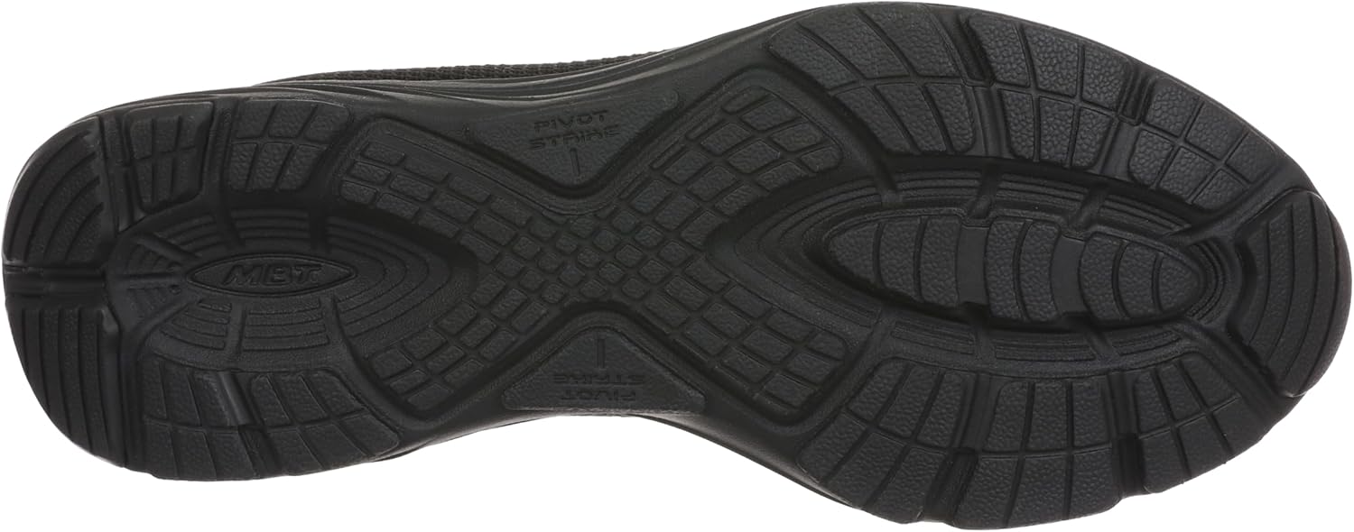 MBT Wave Ill Lace Up Running Shoes in Black for Women