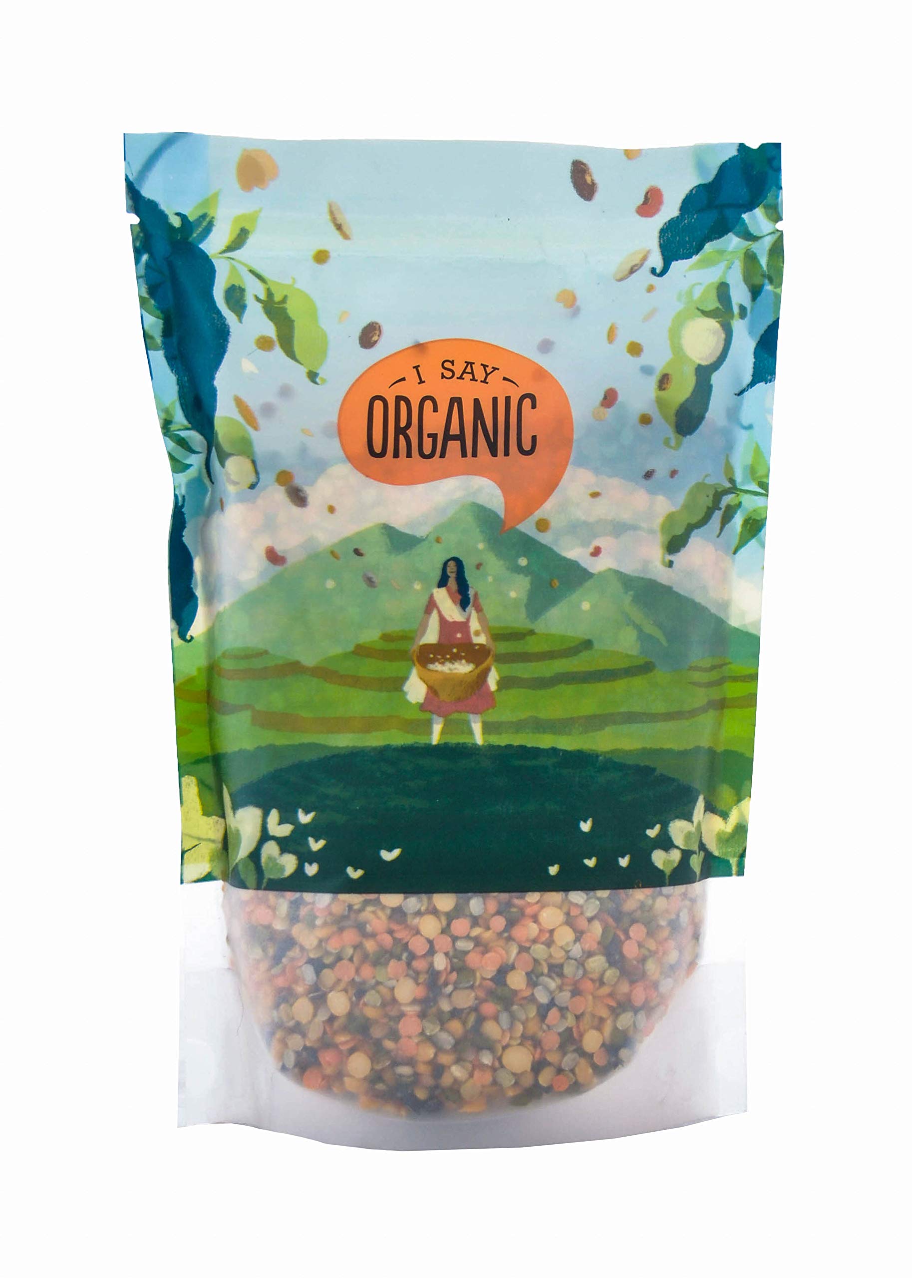 I Say Organic Dal Lentils (Pancharatna Dal (Mix Lentil) - 1 Kg (B08CV9ZW6Z) Amazon Price History, Amazon Price Tracker