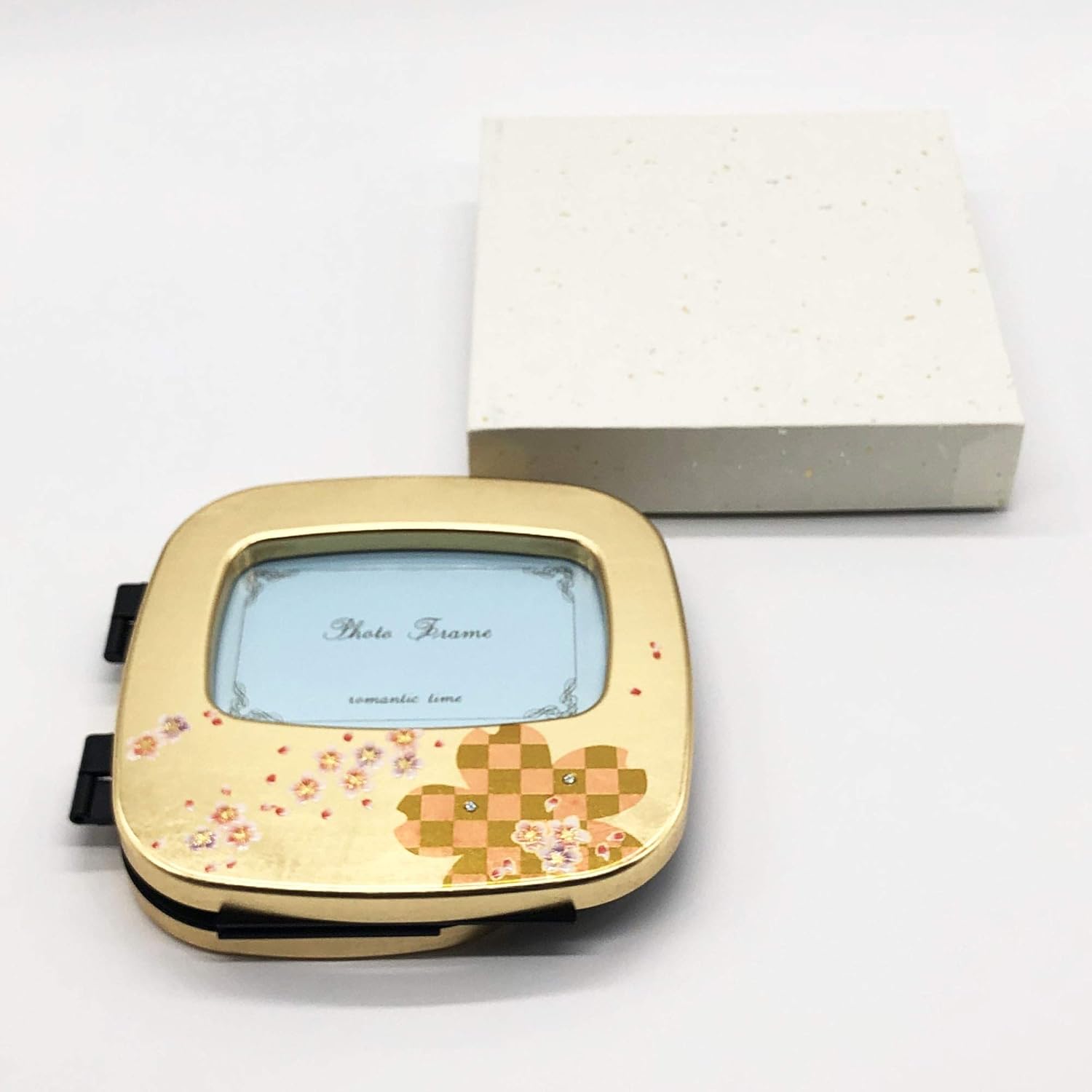 Foil Craft Cherry Blossom Roman Oval Double Picture M16376-6