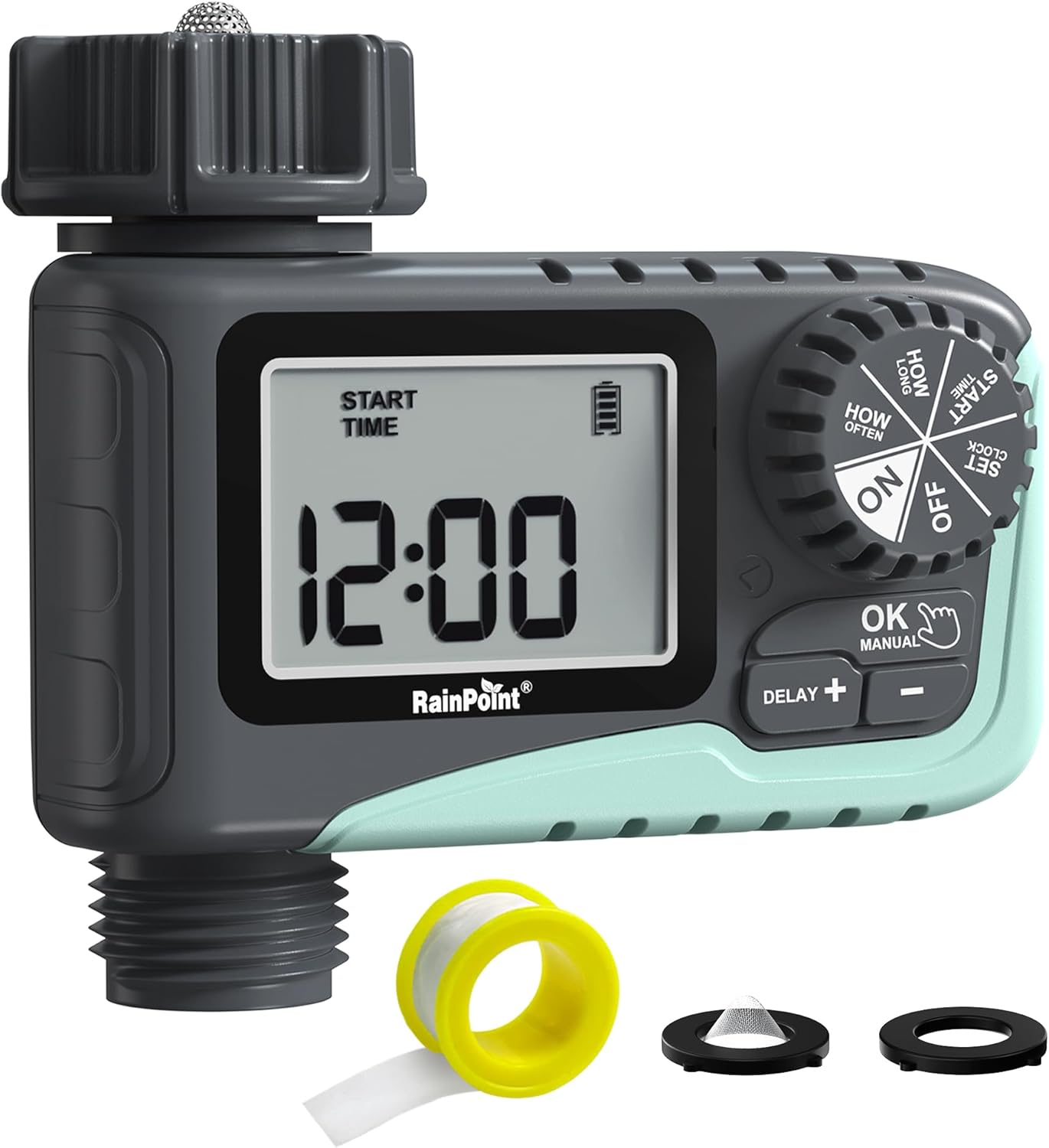 RAINPOINT Digital Sprinkler Timer ITV105