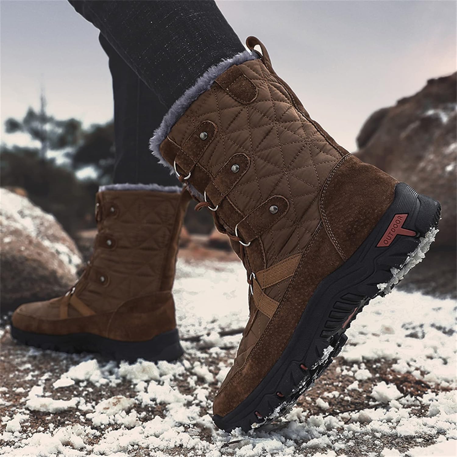 Sorel Caribou - Snowboots voor heren - Cognac