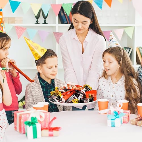 Miniatura 7 de Mezcla de chocolate, tamaño divertido, caramelos navideños envueltos individualmente a granel con populares surtidos de dulces de chocolate, Kit Kat