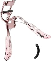 JAPONESQUE Comfort Grip Eyelash Curler: Universal Fit for Natural & False Lashes, Long-Lasting Curl, Wide Opening (4.2 Stars)