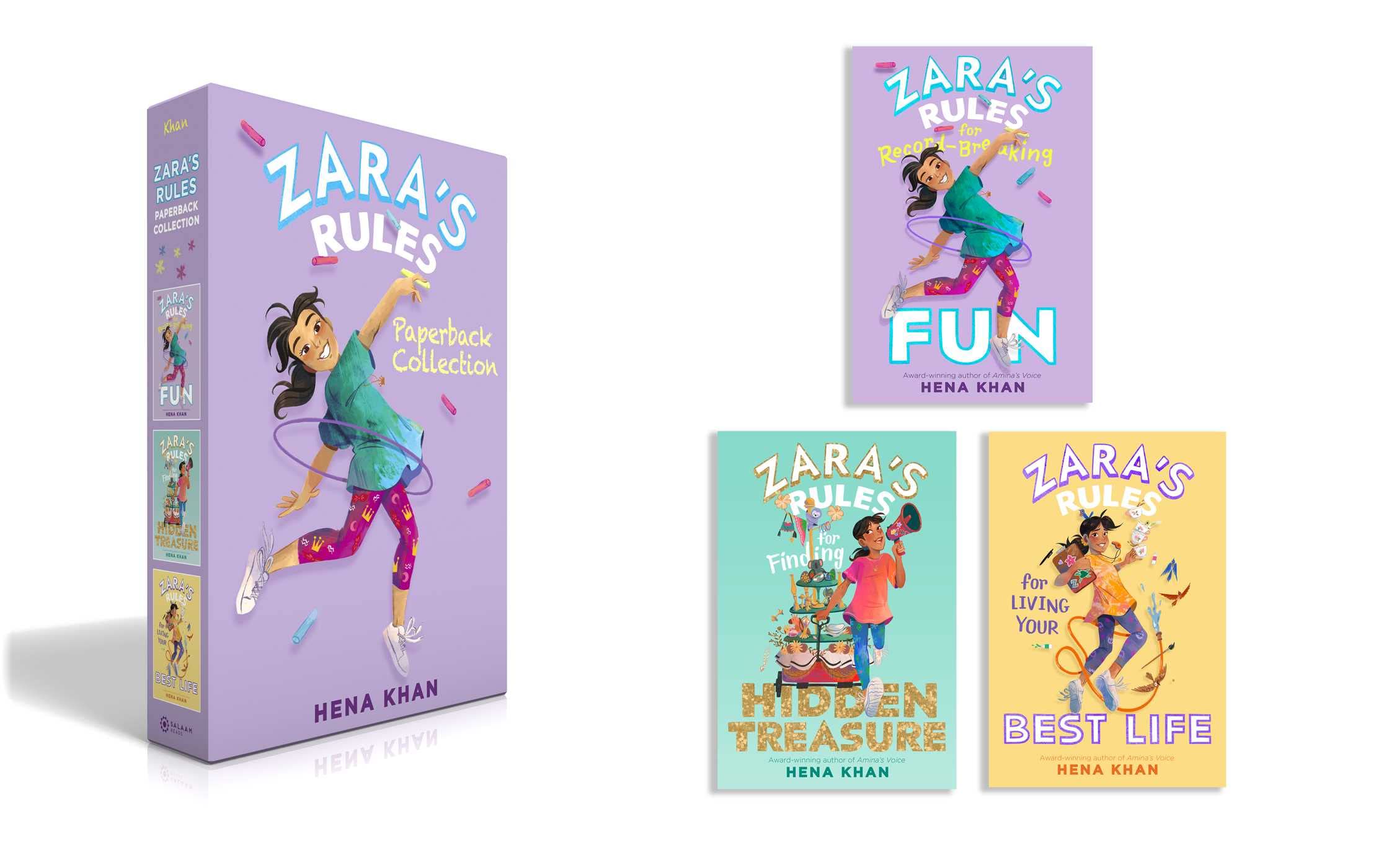 Zara's Rules Paperback Collection (Boxed Set): Zara's Rules for Record-Breaking Fun; Zara's Rules for Finding Hidden Treasure; Zara's Rules for Living Your Best Life