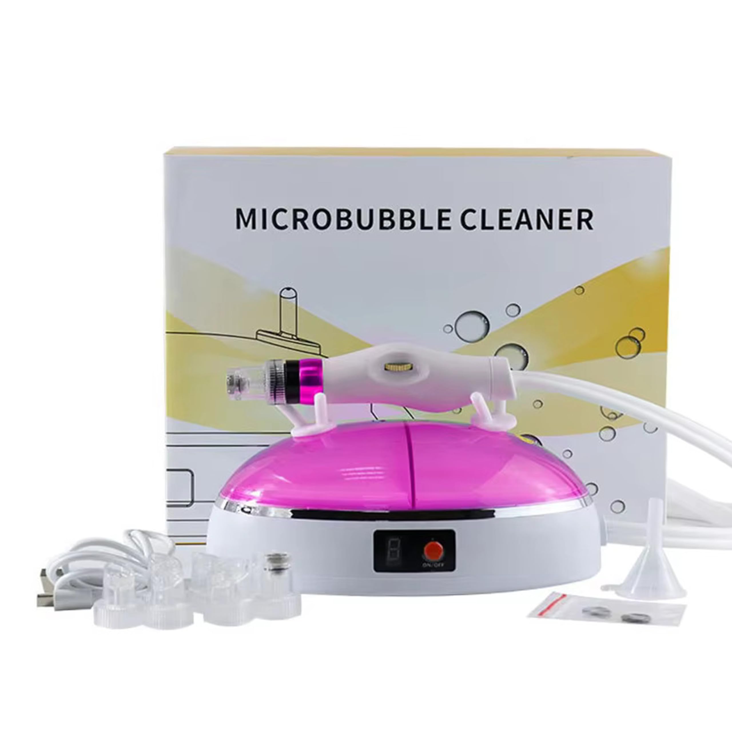 Elitzia Hydro Dermabrasion Macchina per il viso Pulizia Profonda Aspirapolvere Rimozione di punti neri Mini Ricaricabile Home Beauty Device Hydro Oxygen Pore Restringimento ETSLHF1
