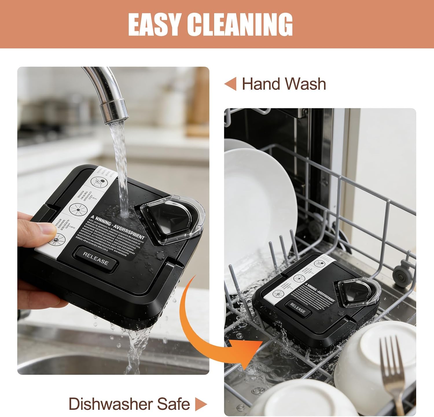 Blender Pitcher Lid,Blender 72oz Container Replacement Locking Lid – Square Sealing Lid Compatible with Latest Model 2019 & Newer, Lid Only,Parts and Accessories