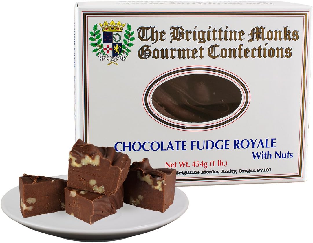 Brigittine Monks Chocolate Fudge Royale with nuts 1 lb