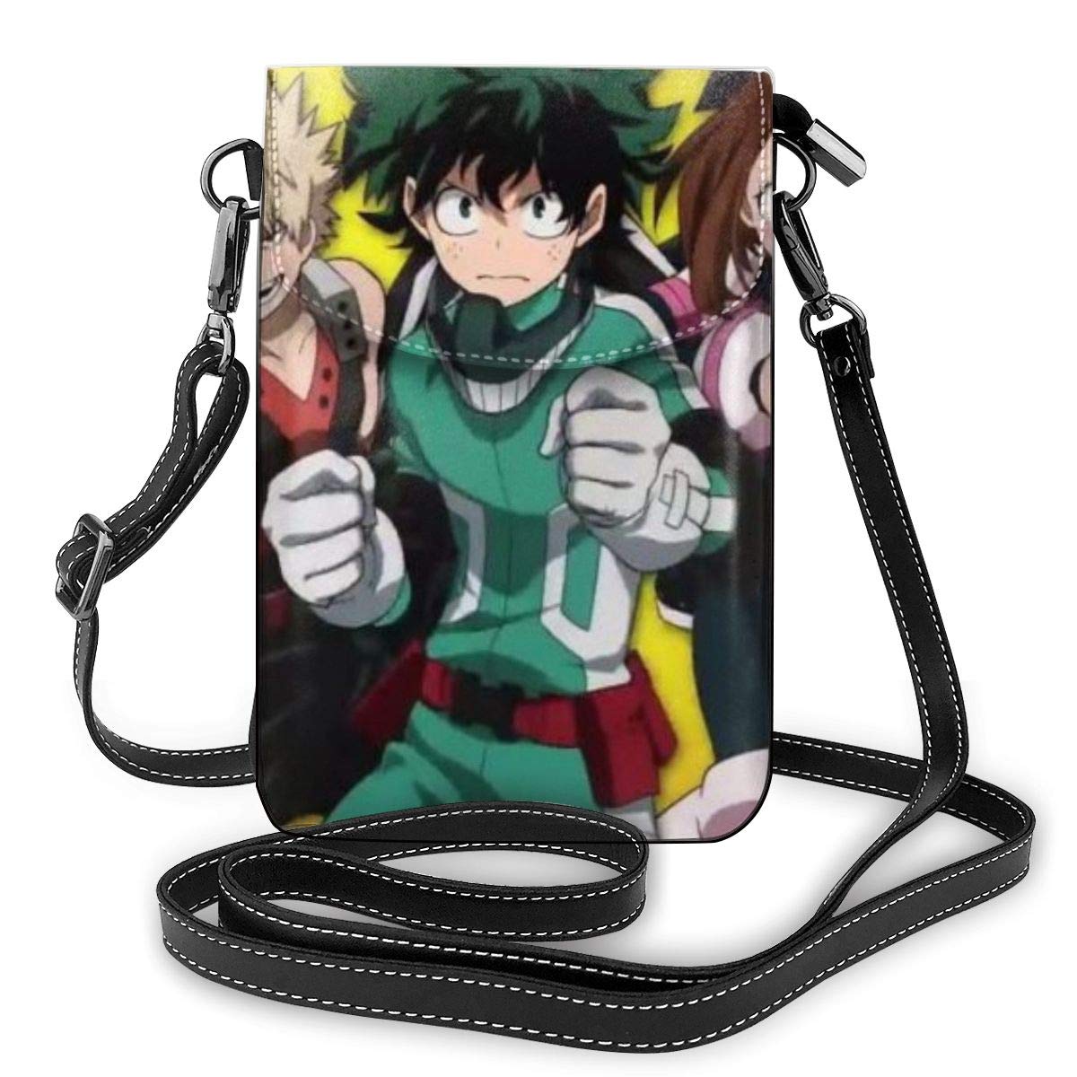Amazon.com: Others My-Hero-Academia Unisex Small Crossbody Cell Phone Purse  Mini Messenger Shoulder Bag Wallet with Credit Card Slots : Clothing, Shoes  & Jewelry
