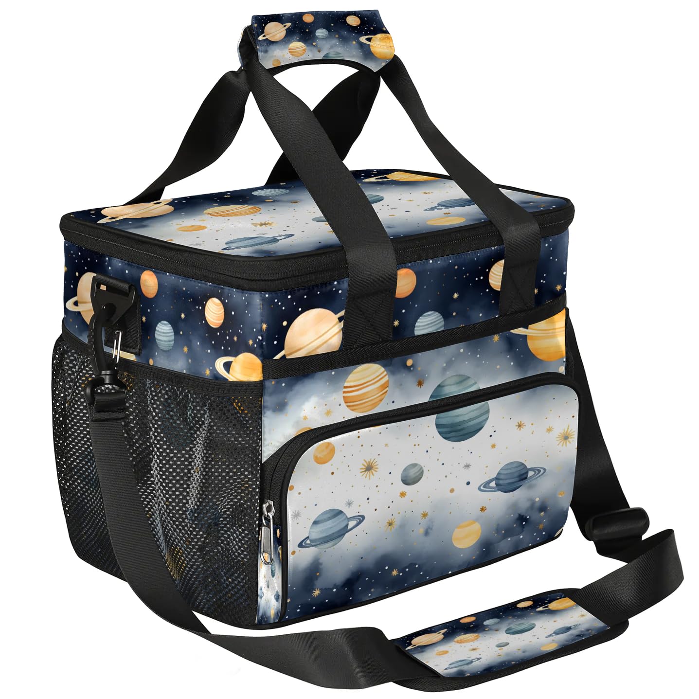 Lunch Box for Men Heavy Duty Insulated Lunch Bag for Women Universe Planet Lunchbox for Adults Lunch Cooler