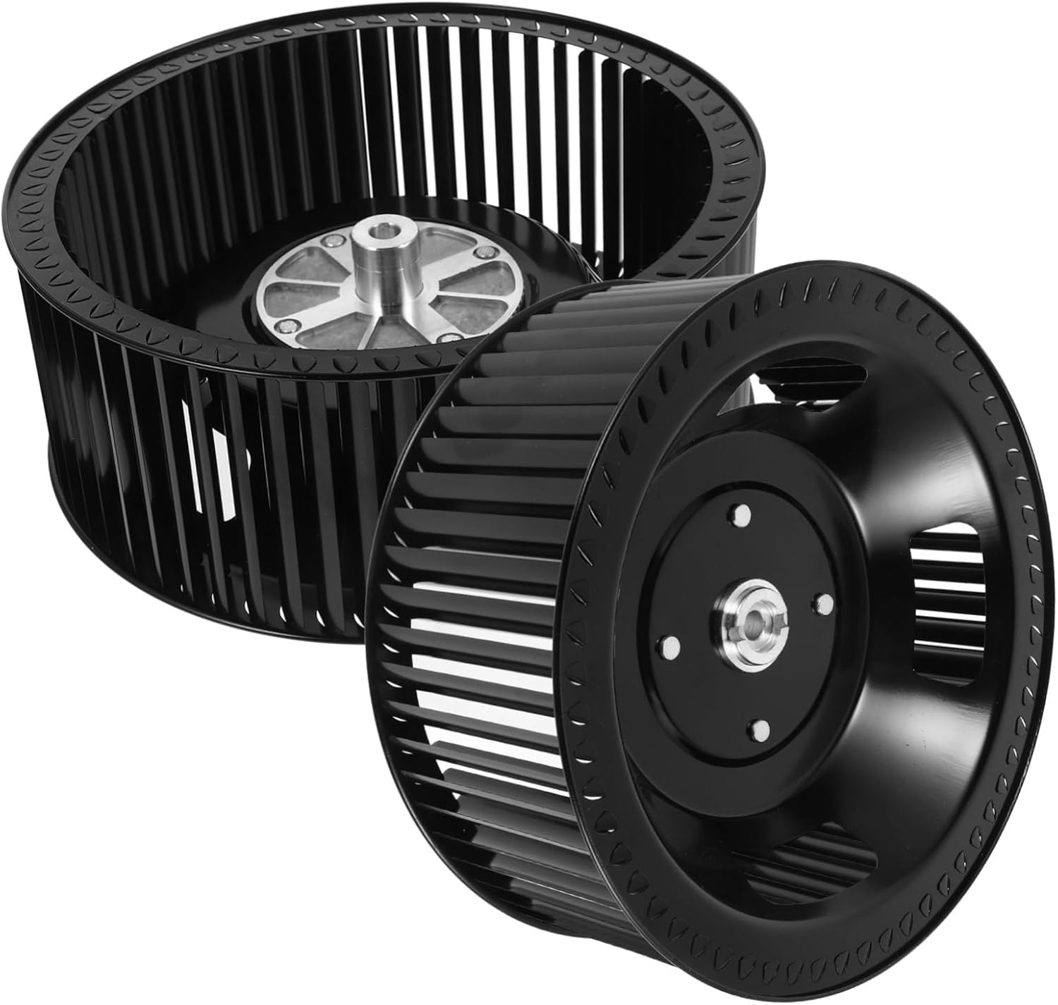 2pcs Exhaust Fan Blower Wheel for Range Hood Compatible Kitchen Motor Accessory General Ventilation Parts