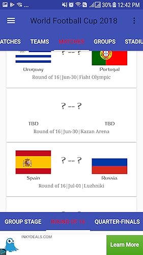 World Football Cup 2018 Live Scores and Match Highlights