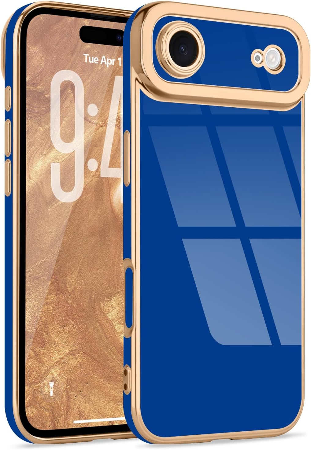 Lafunda Compatible with iPhone Air Case Cute Minimalist, Blue