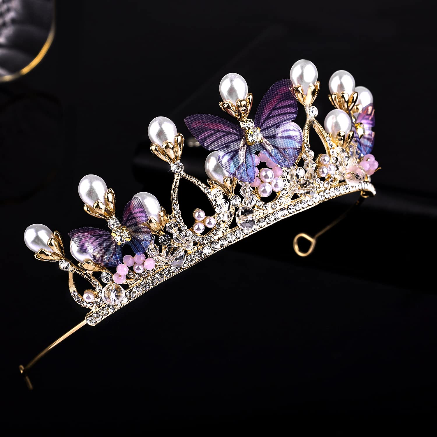 KINBOM Coroa de borboleta para meninas, coroa de princesa requintada tiara de princesa com pérolas tiara de borboleta para fantasias de cosplay de Natal e aniversário em promoção! Veja a oferta e mais achadinhos de Laços & Tiaras Infantis 3 Hoje é o melhor dia para comprar KINBOM Coroa de borboleta para meninas, coroa de princesa requintada tiara de princesa com pérolas tiara de borboleta para fantasias de cosplay de Natal e aniversário com aquele preço maroto! Promoção! Aproveite a oferta! 3