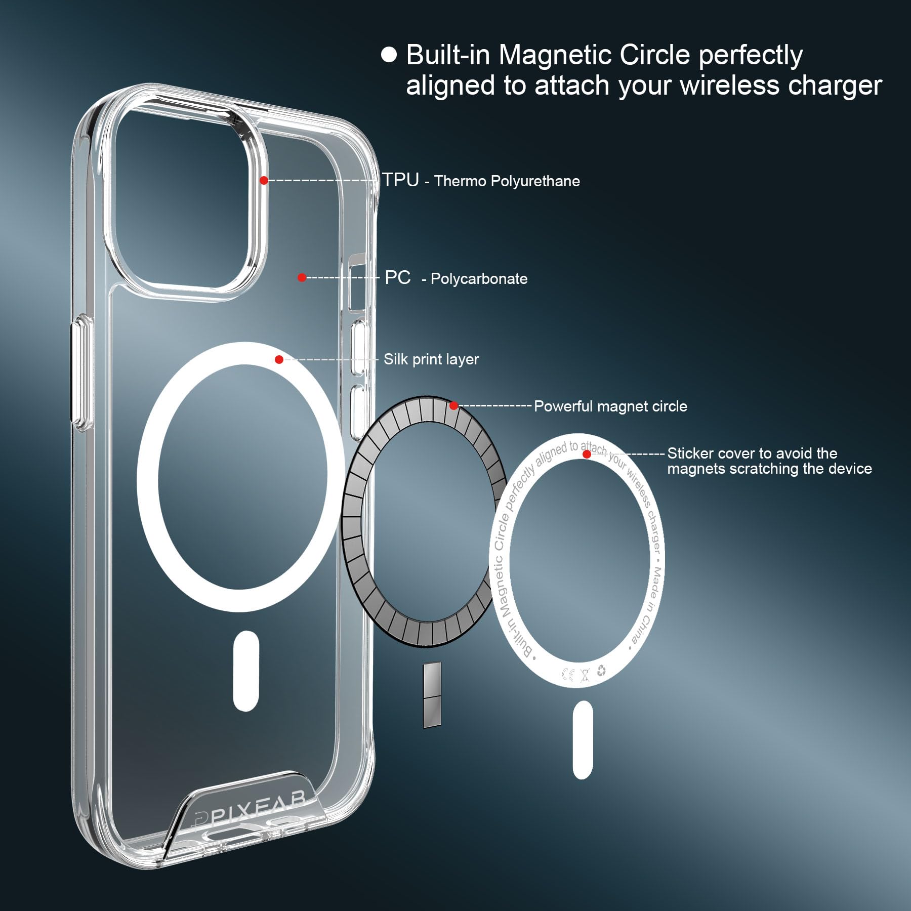 ESR Case For IPhone 16 Pro Max, Camera Control, Compatible With MagSafe, Robust Stand, Military Protection Mobile Phone Case For IPhone 16 Pro Max, Shockproof, Scratch-Resistant, Protective Case
