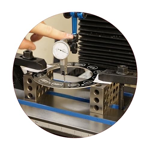 Miniatura 7 de HFS (R) 1 par de 123 bloques 1-2-3 de acero endurecido de ultra precisión .0002 con 23 agujeros