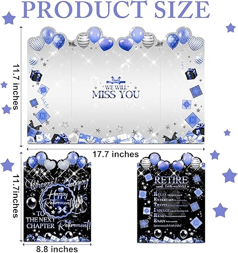 Miniatura 8 de Tarjeta de felicitación grande de cumpleaños número 50, libro de invitados gigante de feliz cumpleaños, tarjeta de cumpleaños, tarjeta de plástico