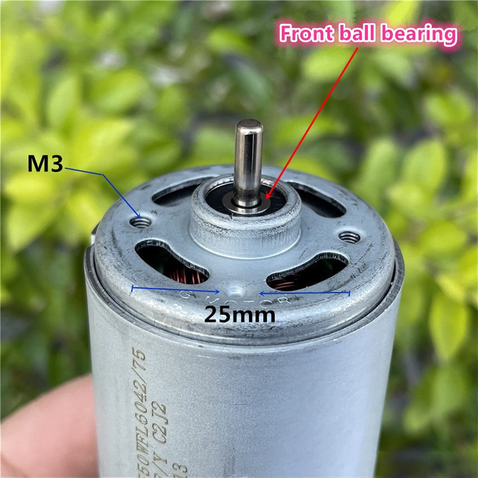Amazon.co.jp: zxxin-電気モーター 高速550 DC.モーター、18V 16000RPM