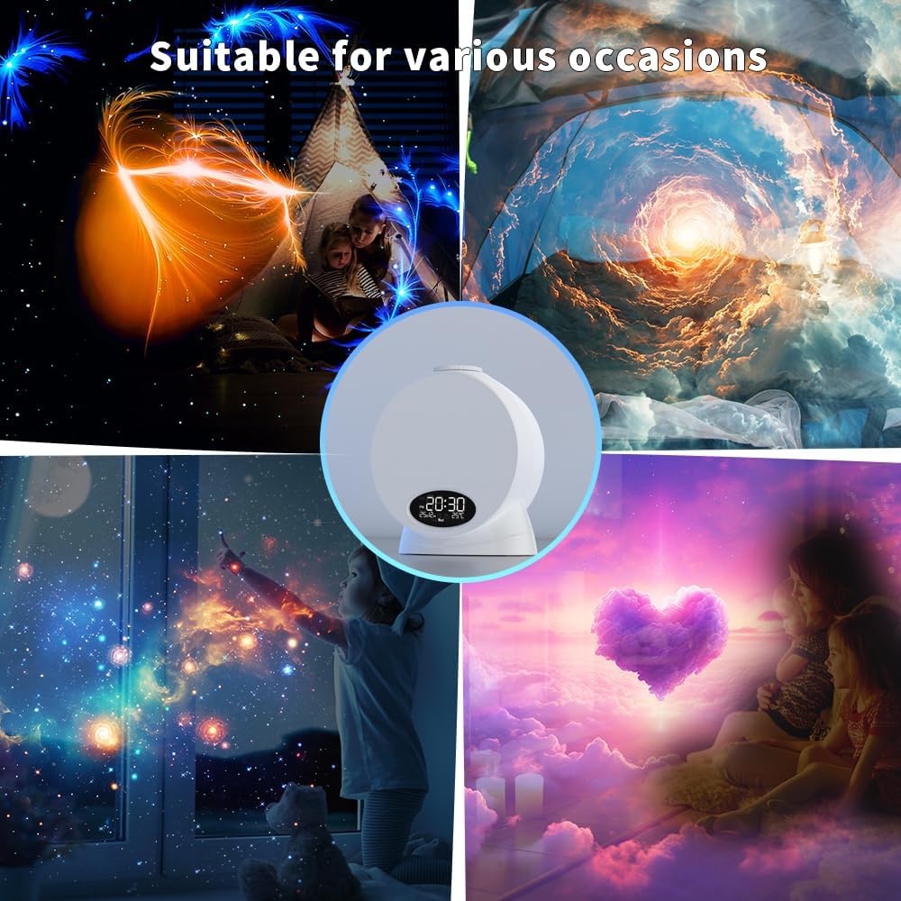 Galaxy Projector, Planetarium Star Projector,Bedroom Night Light,Rotatable Nebula Projector lamp,4K Replaceable 13 HD Galaxy Discs,for Kids Adults Bedroom Decor Birthday