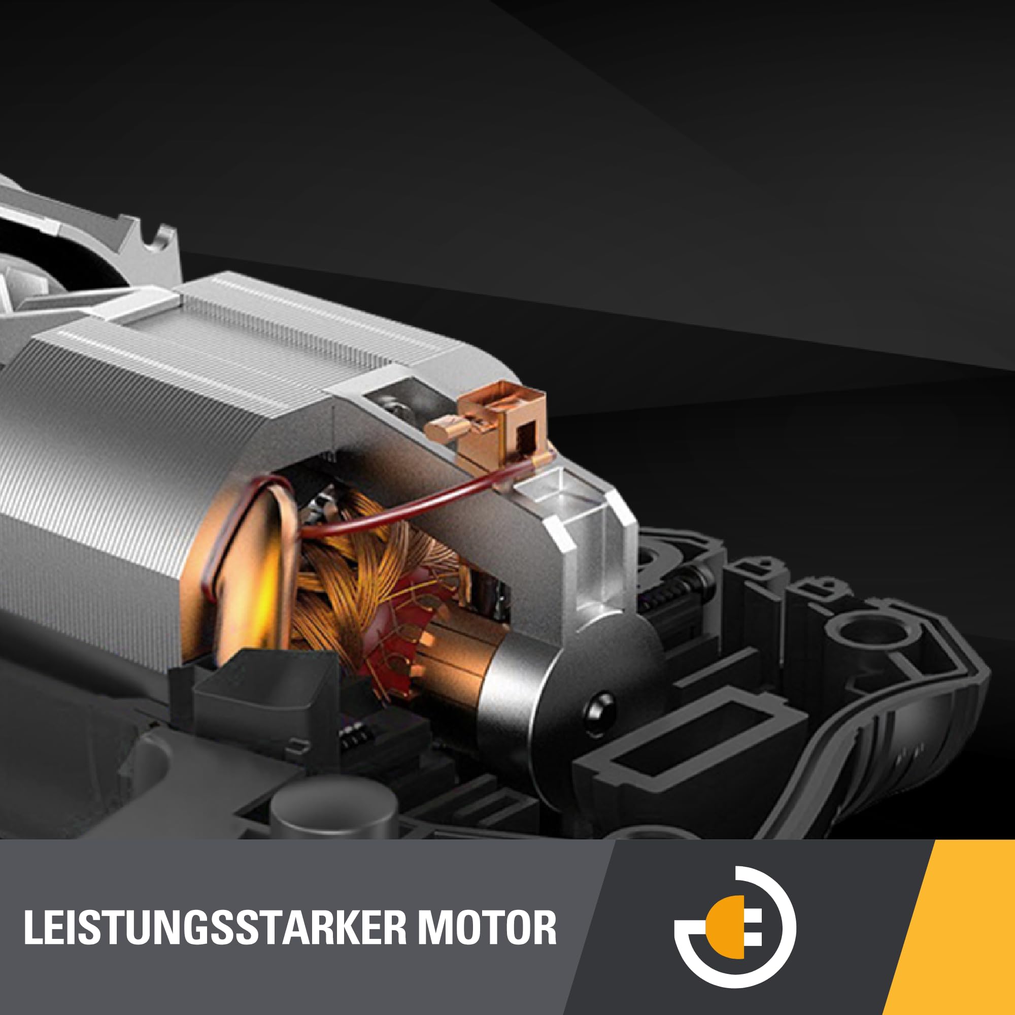 CAT DX2130 Bohrhammer 900W, SDS-plus, 3.2 Joule Schlagenergie, 4-In-1 Funktionen, 28mm Bohrleistung, (inkl. Meißel- und Bohrersatz)