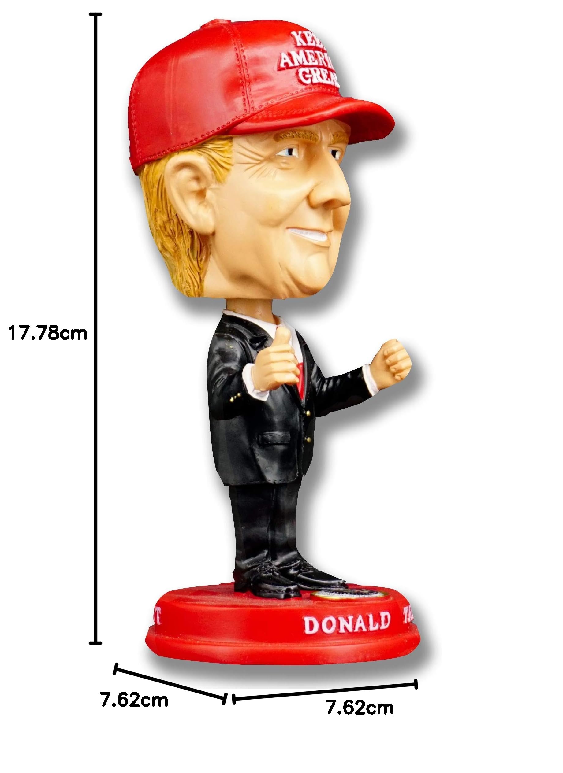 Amazon.co.jp: ワシントンDC ドナルド・トランプ大統領 ボブルヘッド