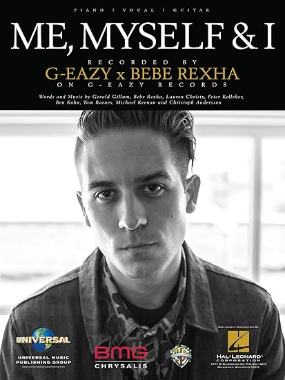 Amazon Com G Eazy Bebe Rexha Me Myself I Sheet Music Single Divers Auteurs Musical Instruments