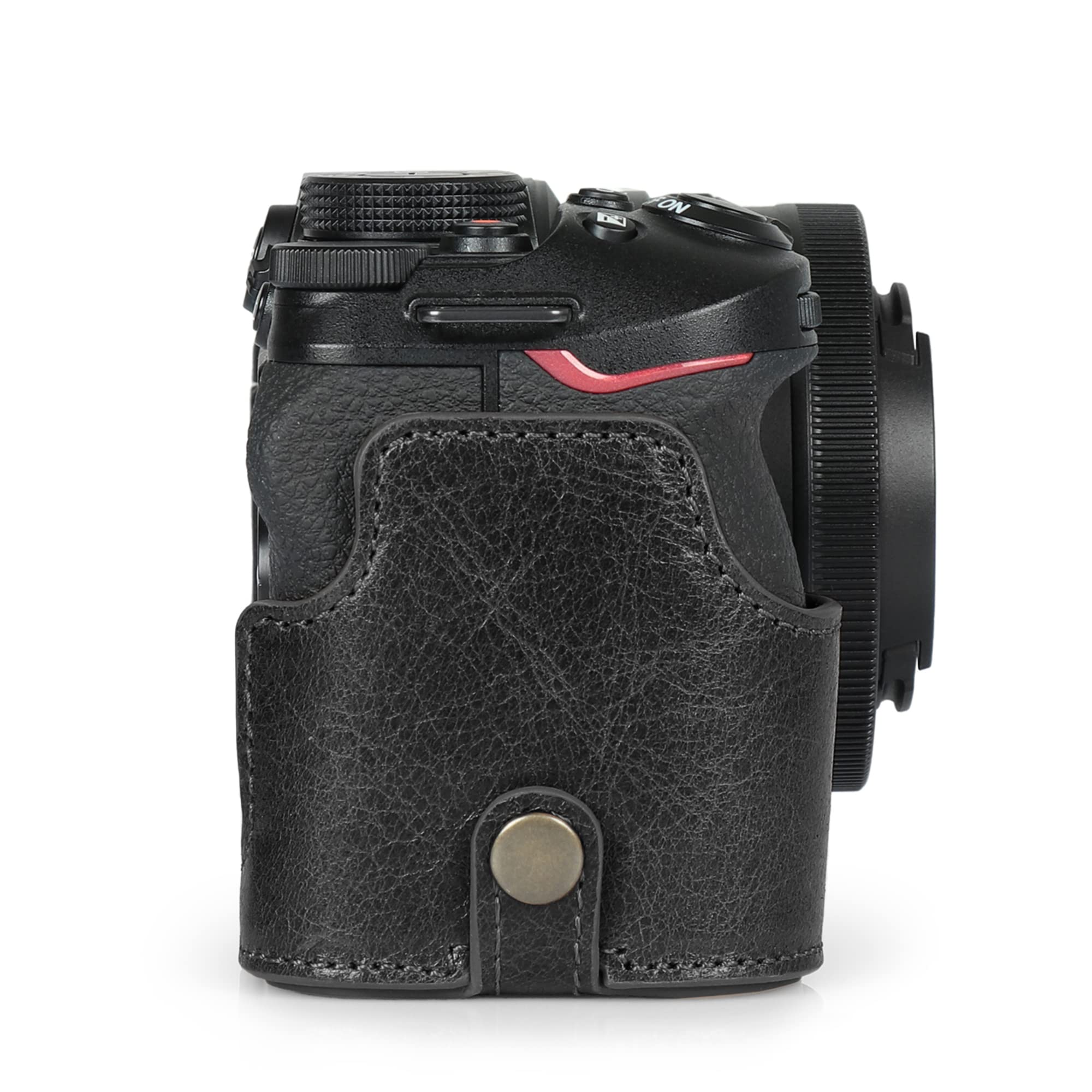MegaGear Ever Ready etui na aparat z prawdziwej skóry, kompatybilne z Nikon Z30