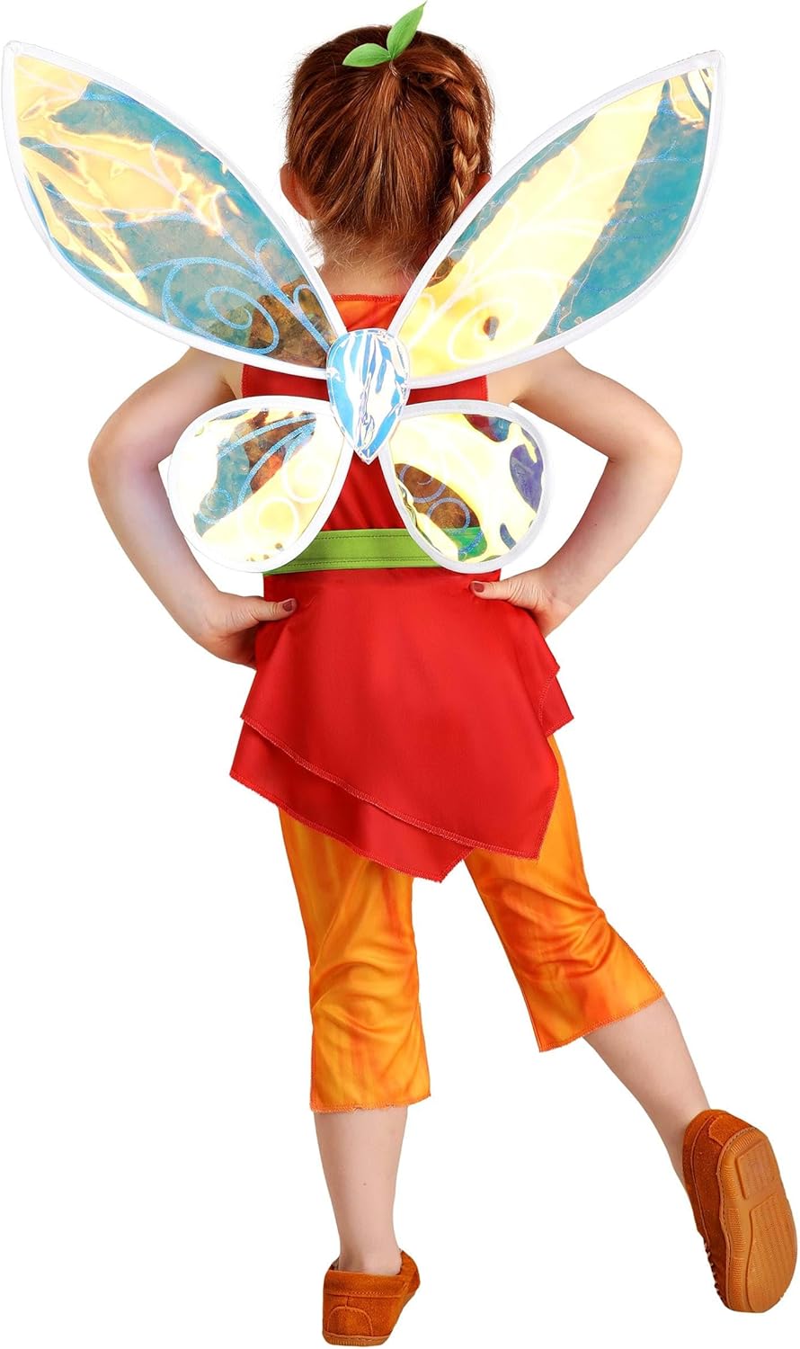 Toddler Disney Fairies Fawn Costume for Girls - Officially Licensed Fairy Outfit with Tunic, Pants, Belt, & Wings - Image 6