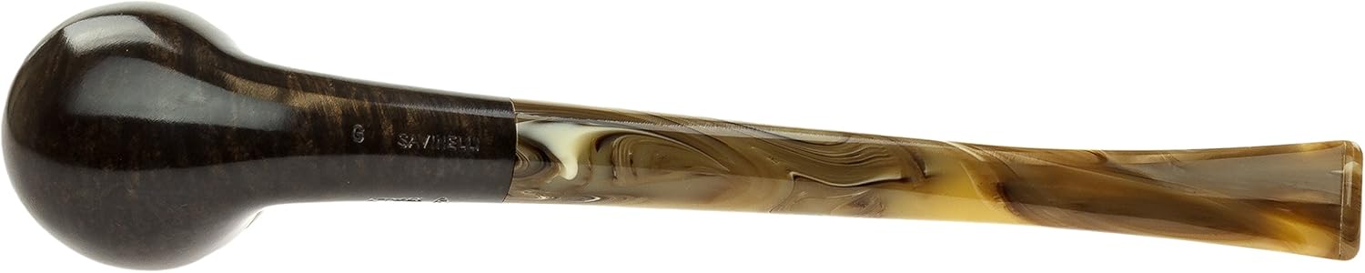 Savinelli Ginger's Favorite 626 Churchwarden Pipe - Smooth