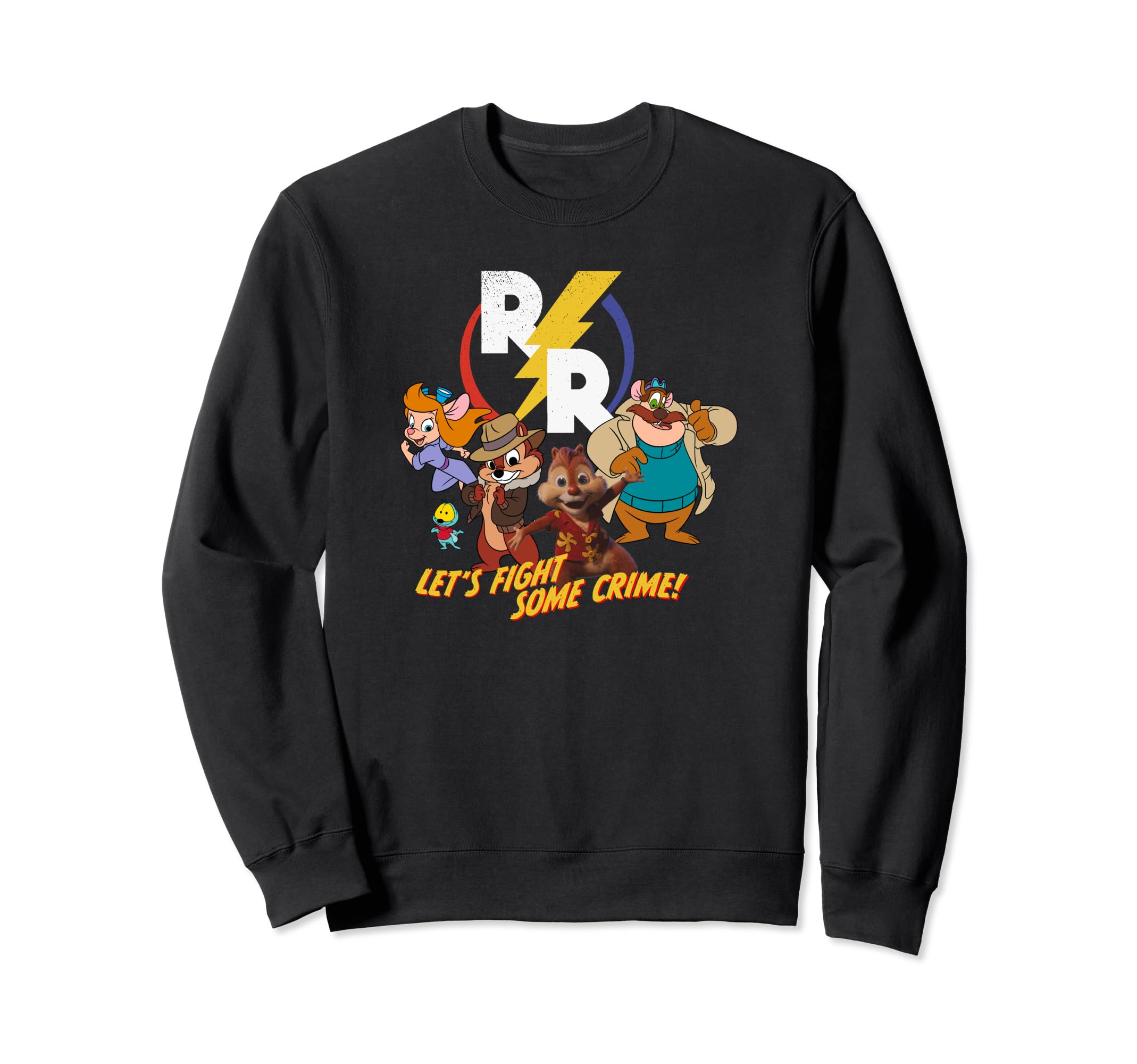 Sweat Chip 'n' Dale Rescue Rangers parfait pour un style streetwear décontracté le week-end - 2