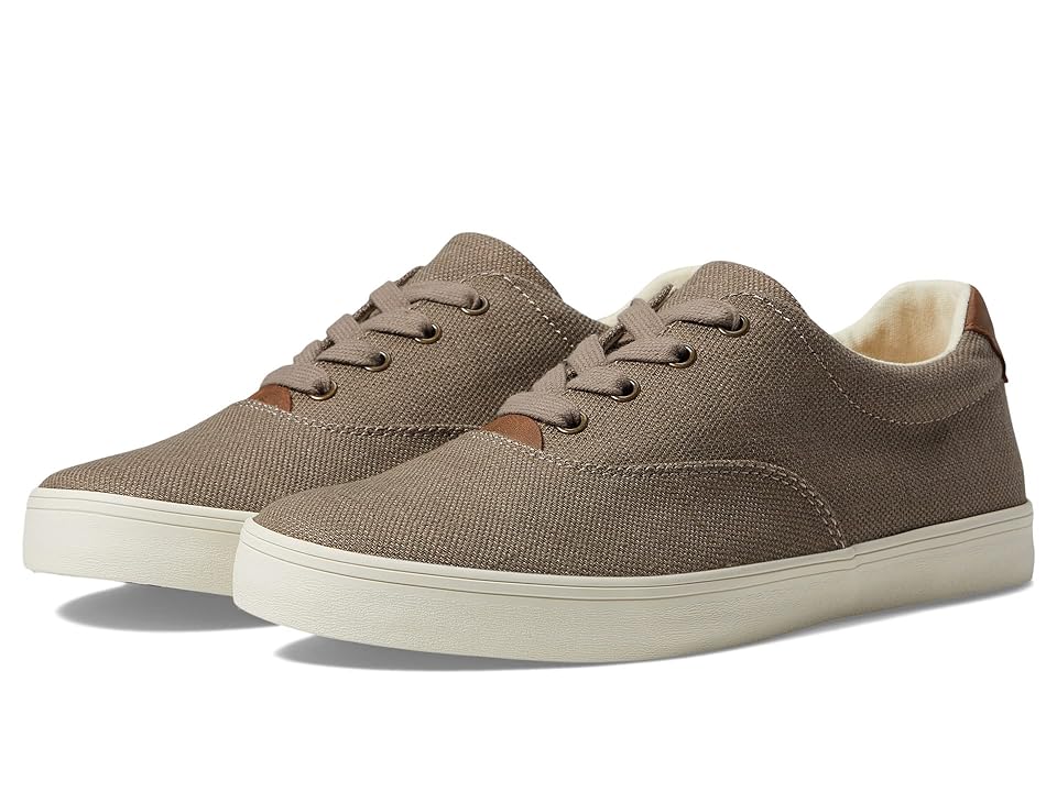 Taos Footwear Ballentine (Taupe Canvas) Men's Shoes INTERNATIONAL SHIPPING