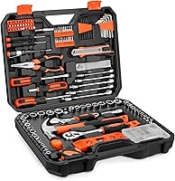 Thatool 248-Piece Household Tool Set with Toolbox - Durable Carbon Steel Hand Tools for Home Repair, DIY & Automotive