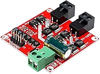 Vista 1 de DROK Controlador de Motor DC, Controlador de Velocidad de Motor L298 Puente H Dual DC 6.5V-27V 7A PWM Placa Reguladora de Motor 12V 24V Módulo