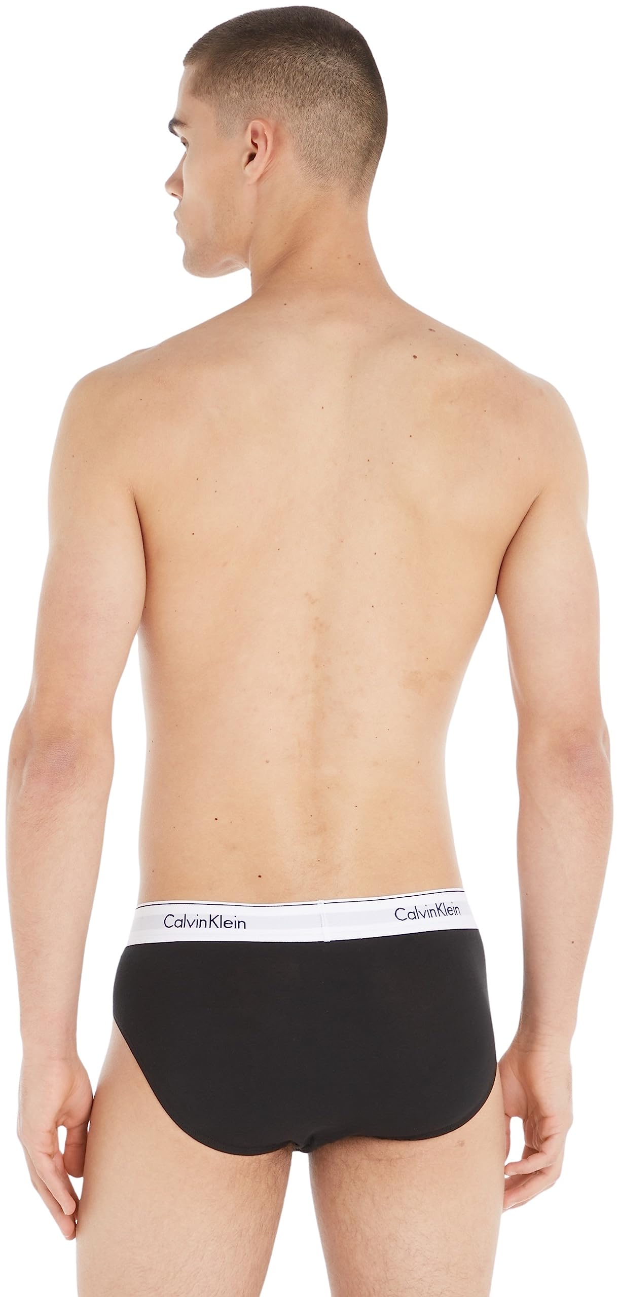 Calvin Klein Uomo Slip Hipster Confezione da 3 Cotone Elasticizzato