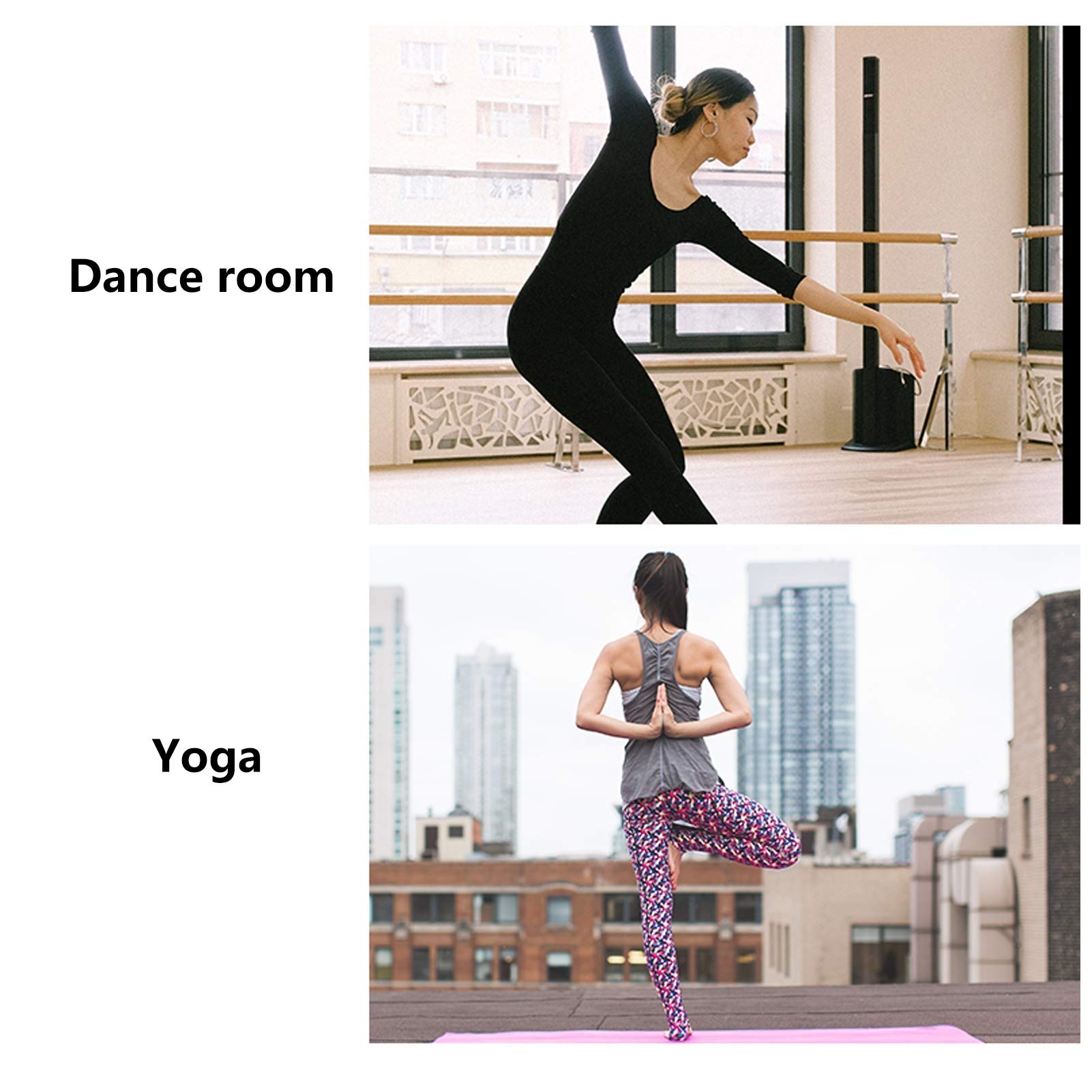 Vertical Dance Stick, Adjustable Landing Fixed Dance Training Leg Press Ballet Barre Bar, Studio Kids Adults Gymnastics Equipment