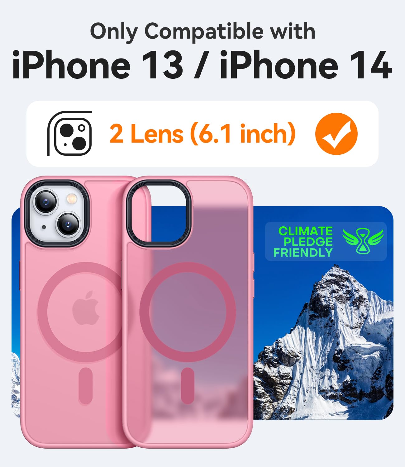 Amazon.com: CANSHN for iPhone 14 Case/iPhone 13 Case, Compatible