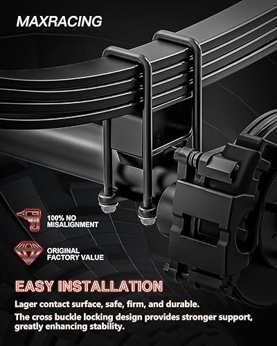 Miniatura 30 de MAXRACING - Kit de nivelación frontal de 2.5 pulgadas, para tracción de 2 y 4 llantas