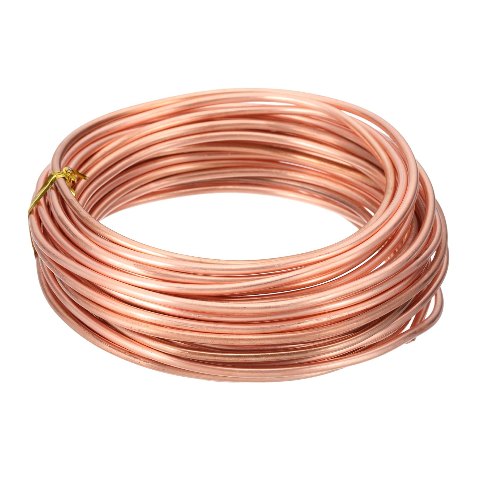 PATIKIL Filo Di Rame Puro Al 99.9% Per Creazione Di Gioielli, Filo Di Rame 10 Gauge (2.6mm) 7.5 Metri Forniture Per Creazione Di Gioielli E Decorazioni Per tiara