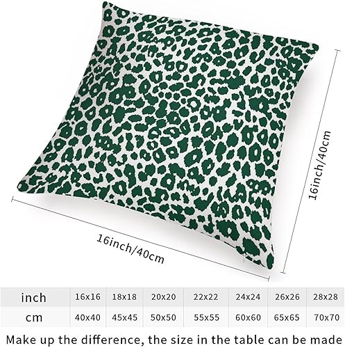 Vista 535 de ArogGeld Chinoiserie - Funda de cojín con estampado de leopardo y guepardo fucsia, con manchas de animales de vaca, color rosa oscuro, decoración