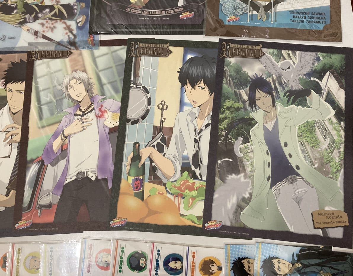 家庭教師ヒットマンREBORN! リボーン ポスター他 まとめ Amazon.co.jp: 家庭教師ヒットマンREBORN！ リボーン まとめてセット