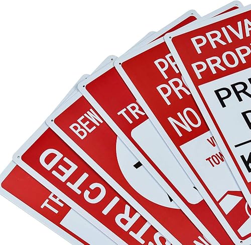 Miniatura 4 de -Paquete de 2 letreros de advertencia industriales con texto en inglés Please Be a Good Neighbor Clean up After Your Dog, letrero decorativo de