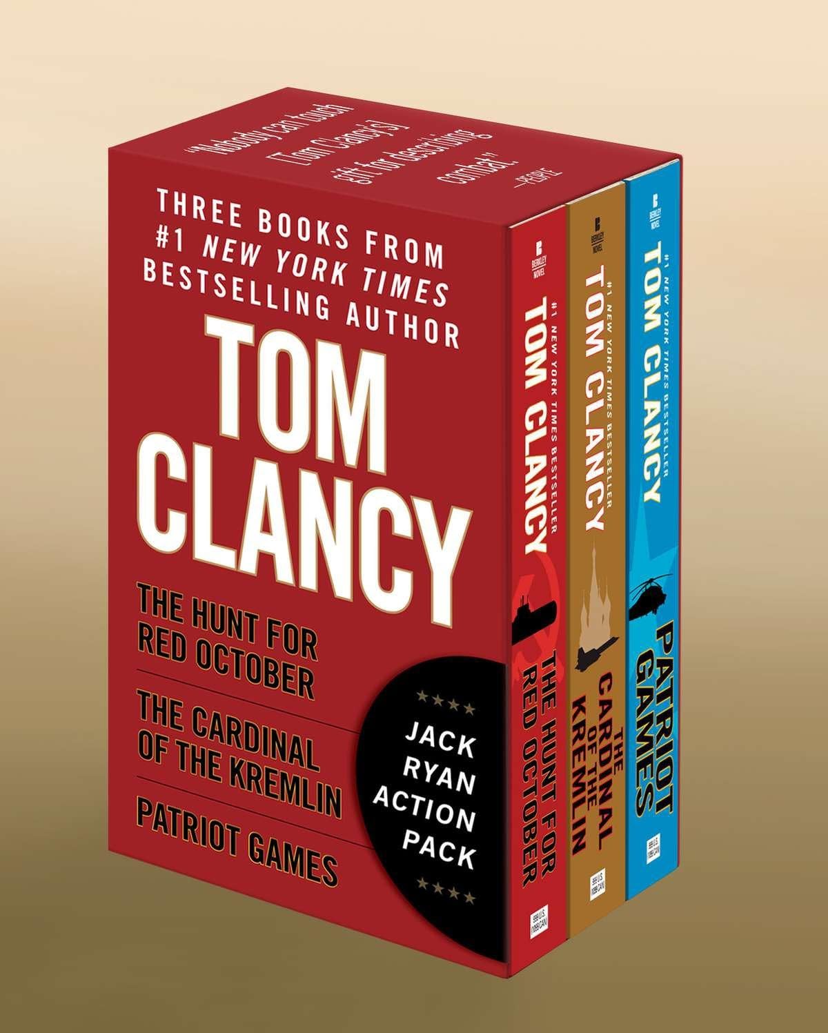 Amazon.com: Tom Clancy's Jack Ryan Boxed Set (Books 1-3): THE HUNT FOR ...