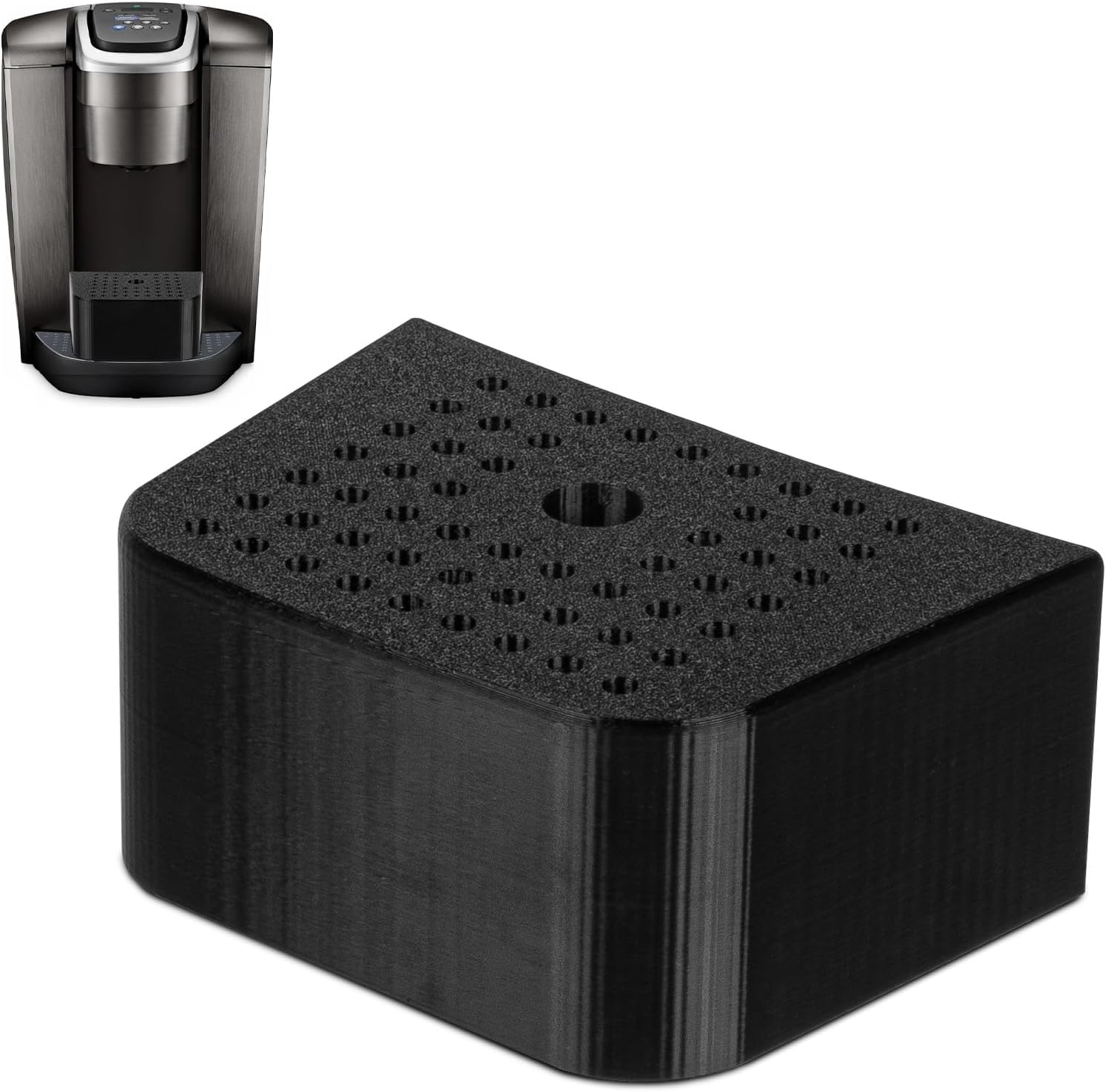 Drip Tray Extension for Keurig K Elite, Useful Anti-Splash Cup Riser Helps Reduce Spills, Fits Tall Tumblers and Mugs (2 inch)