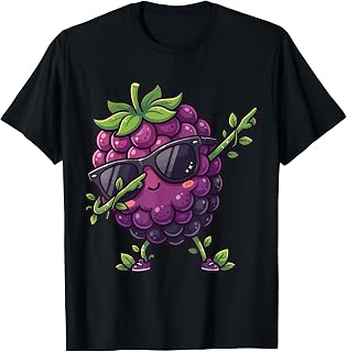 Boysenberry Dabbing T-Shirt