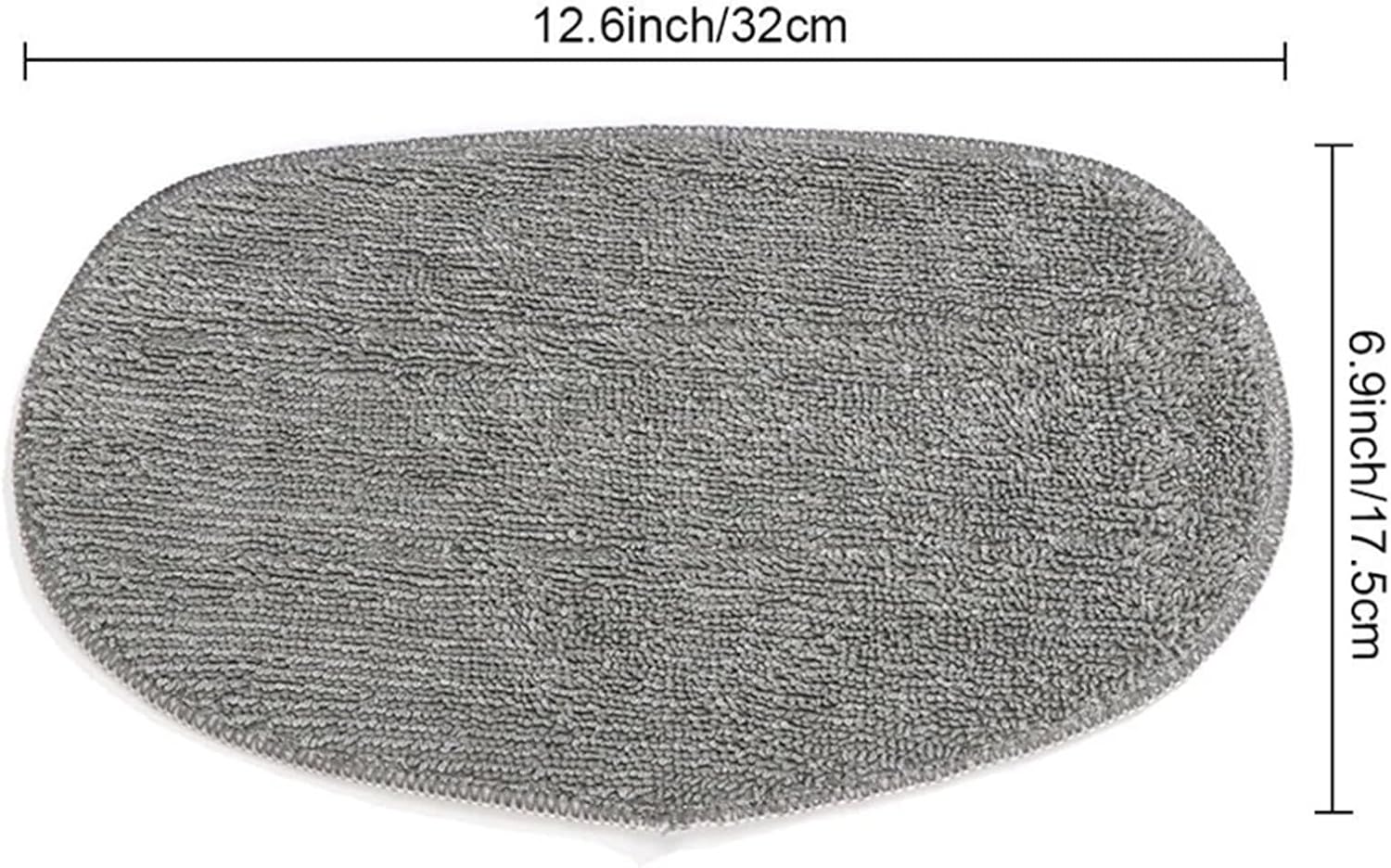 5pcs ，Compatible for Leifheit， CleanTenso Steam Replace Robot Vacuum Cleaner Mop Cloth Pad Accessories.